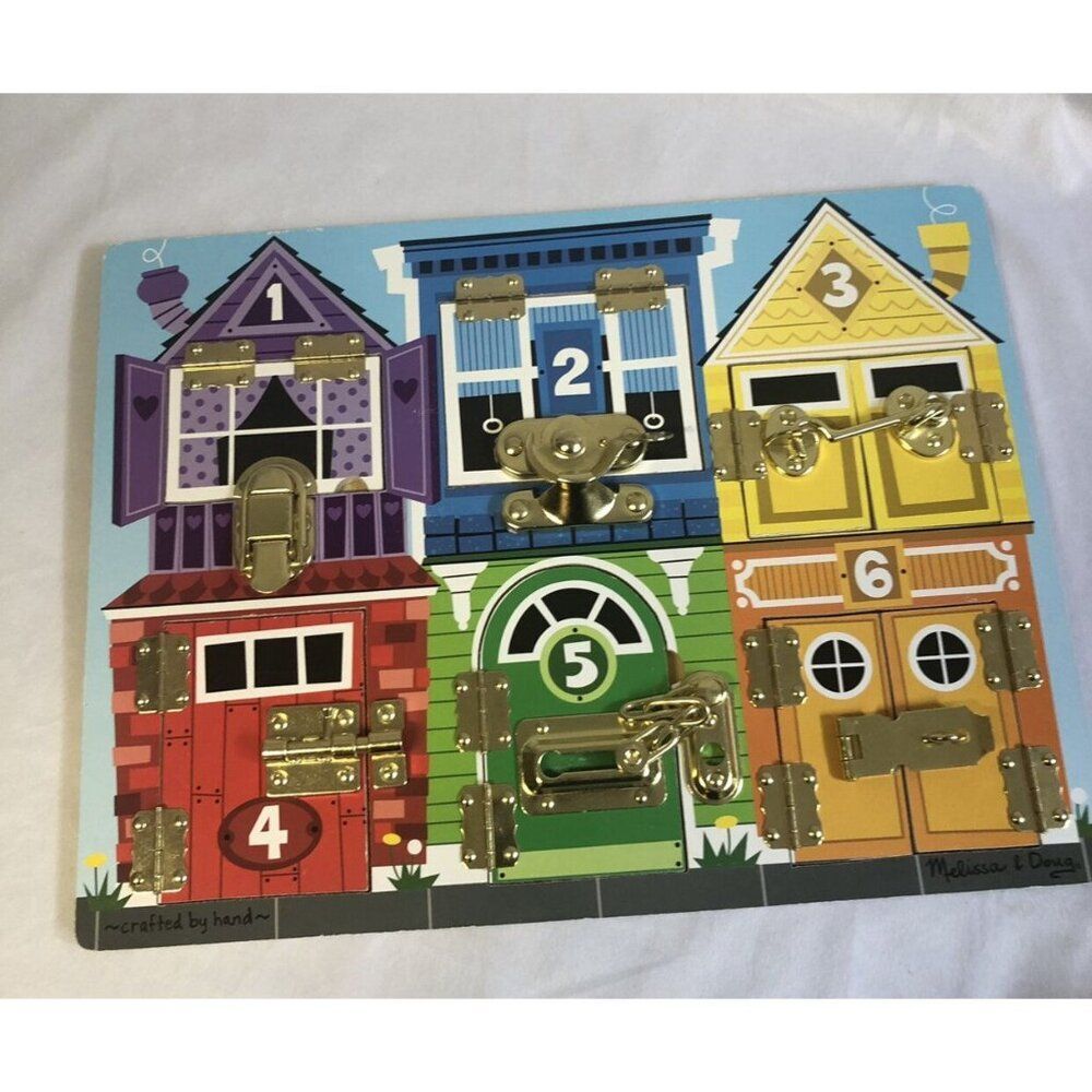 Melissa And Doug Latches Board